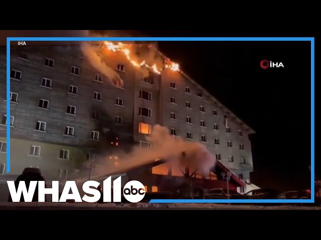 76 confirmed dead after fire at ski resort in Turkey