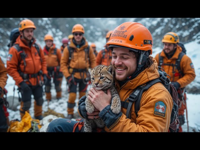 🆘 Dramatic Snow Leopard Rescue: A Life-Saving Mission in the Himalayas! ❄️🐆