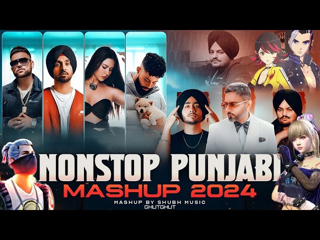 Nonstop Punjabi Mashup 2024 | Shubh ft.Sonam Bajwa ,Sidhu ,Diljit, AP Dhillon | Nonstop Jukebox