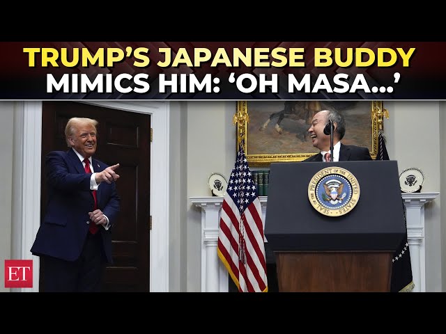 'Oh Masa, go for…': SoftBank CEO Masayoshi son mimics 'friend' Trump; vows $100bn for US projects