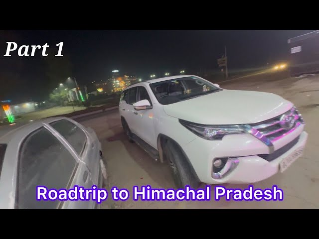 Roadtrip To Himachal Pradesh | Delhi to Mandi HP reached at night 12 am | kisan andolan pain in neck