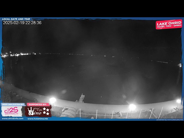 Lake Ohrid - Live Web Camera by Hotel Tino & 2S