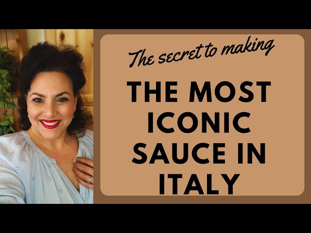 4 INGREDIENTS AND 15 MINUTES FOR THE MOST ICONIC MARINARA SAUCE | AUTHENTIC ITALIAN