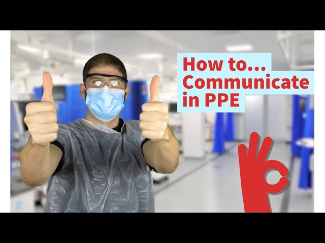 How to communicate in PPE | COVID Hot Zone Tips