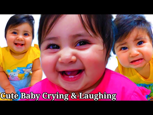 Cute baby crying and laughing | Baby videos 2024 | Funny babies | Aizal and MoMo