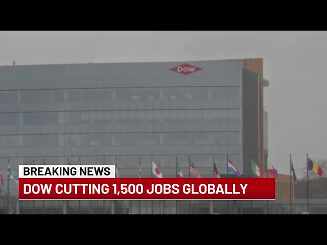 Dow cutting 1,500 jobs to cut costs