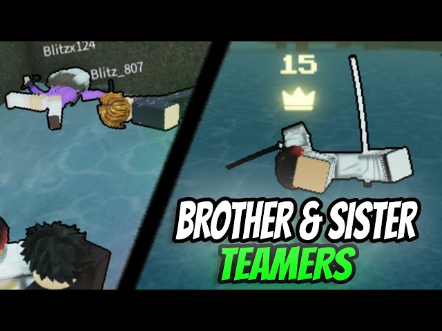 TOXIC BROTHER AND SISTER TEAMS ON ME IN ROGUE DEMON