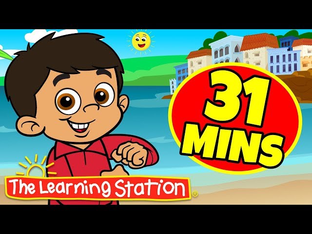 A Ram Sam Sam Song ♫ The Learning Station ♫ 31 Mins Compilation ♫ Videos for Kids