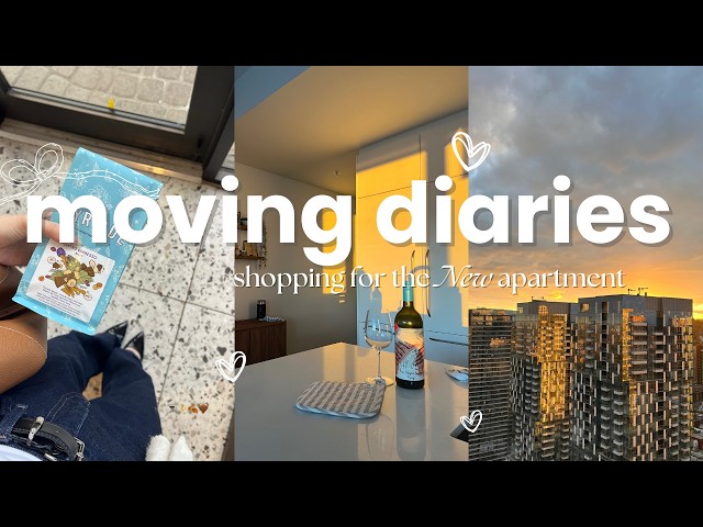 Moving Diaries | shopping for the NEW apartment with IKEA, Costco and amazon hauls 🛍️🪞🪴