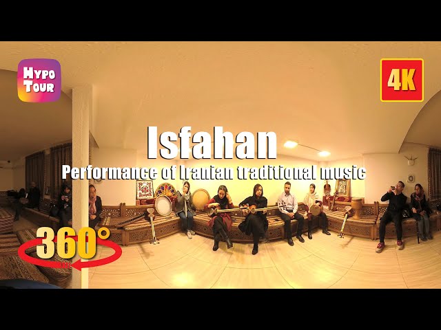 A lovely performance of Iranian traditional music at the Isfahan Museum of Music 360° 4K 2/5