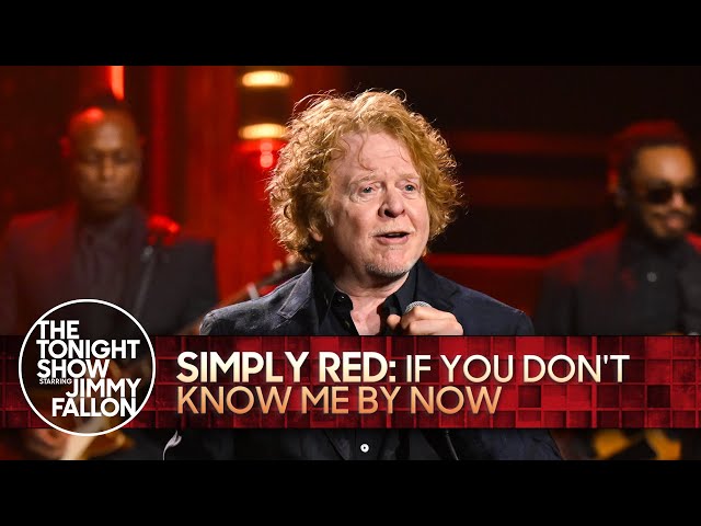 Simply Red: If You Don't Know Me by Now | The Tonight Show Starring Jimmy Fallon