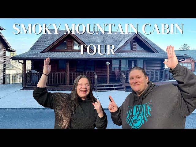 SMOKY MOUNTAIN CABIN TOUR IN PIGEON FORGE, TN | A NIGHT SPENT WITH US IN THE CABIN