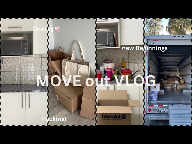 IM MOVING OUT!! | let’s start packing! | messy Vlog| life update|