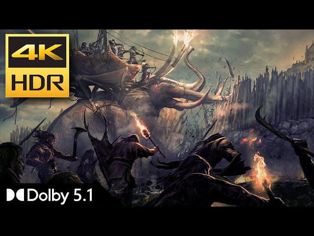 Trailer | Lord of the Rings 4 | 4K HDR | Dolby 5.1 #10bit #Surround #Scope