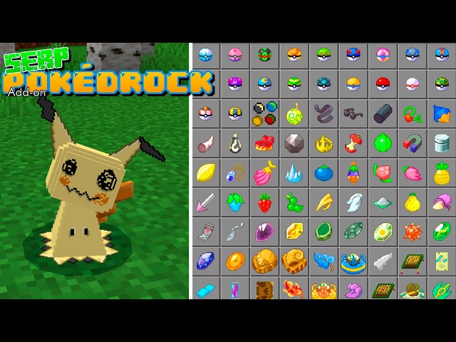 Saiu a Nova Atualização do Pokedrock Serp! Erros Corrigidos no Minecraft PE 1.21.51+