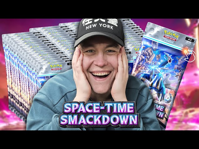 Opening 100 PACKS of Space Time Smackdown in Pokemon TCG Pocket!