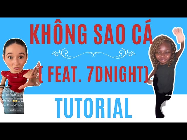 Không Sao Cá ( Feat. 7dnight)* EASY DANCE TUTORIAL and how to edit (beginner friendly)