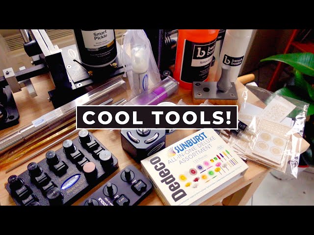 Unboxing cool jewelry making TOOLS!