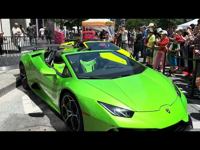 Yorkville Exotic Car Show 2024 In Toronto