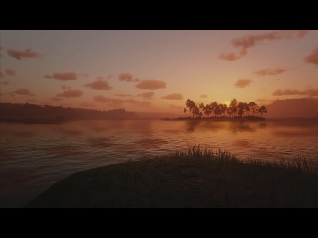 Red Dead Redemption 2 Braithwaite Manor to Rhodes slow walk ambience