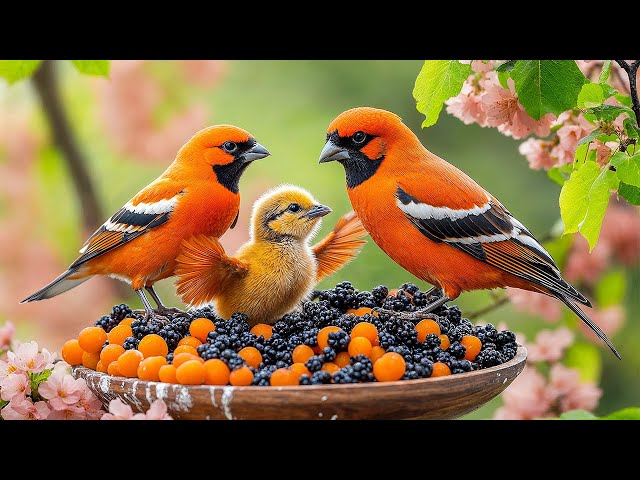 Breathtaking Beauty of the World’s Most Exquisite Birds: Visual Symphony & Soothing Nature Sounds