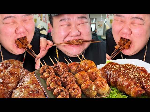 [Big Stomach King Challenge] Challenge Spend 900 yuan to Eat Shenyang Characteristic Kebab! 100 str