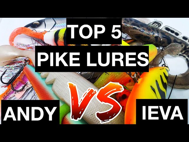 Our Top 5 Pike Lures!