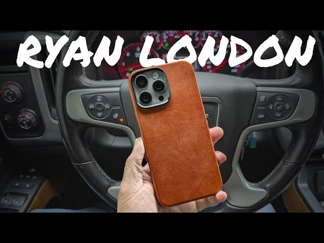 iPhone 16 Pro Max Ryan London Leather Case Unboxing