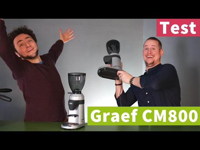 Graef CM800 Espressomühle im Test 2022 - Espressofein und Zufallsmodus