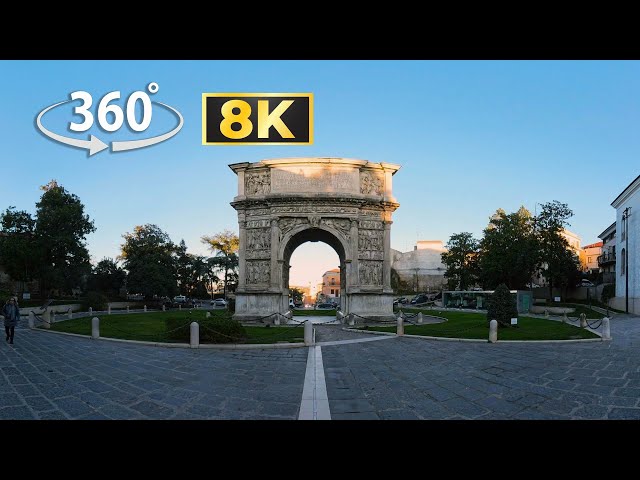 8K 360° Arco di Traiano - Benevento