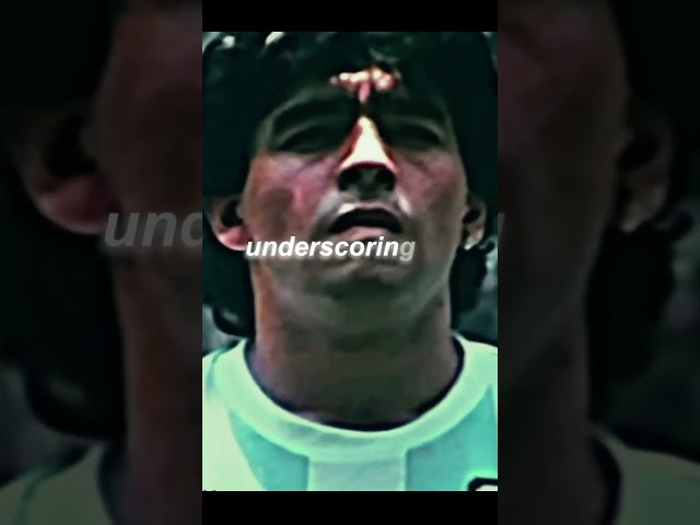 The Unbelievable Life of Diego Maradona #shorts