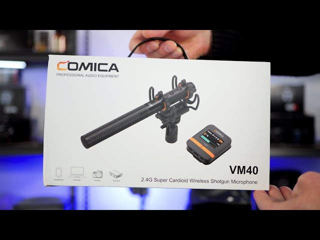 Comica VM40 | The Ultimate 32-BIT Float Wireless Shotgun Mic Pack!