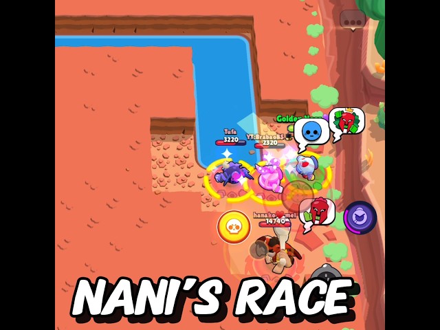 NANI'S RACE WITH PRO PLAYERS 😈🗿🤫