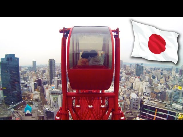 Giant Ferris Wheel in Osaka 🎡🇯🇵