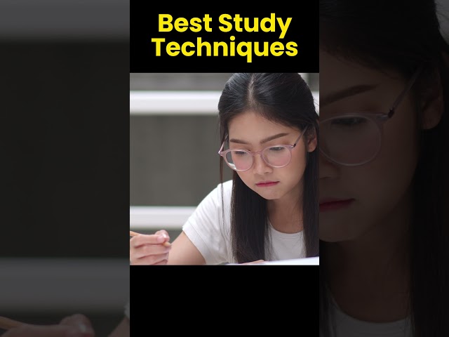 Best study techniques | Study hacks | Best Study tips | Education #shorts #ytshorts