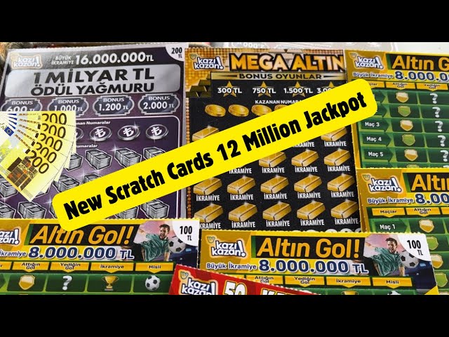 Today We Are Scratch Off All Newly Released Scratch Cards