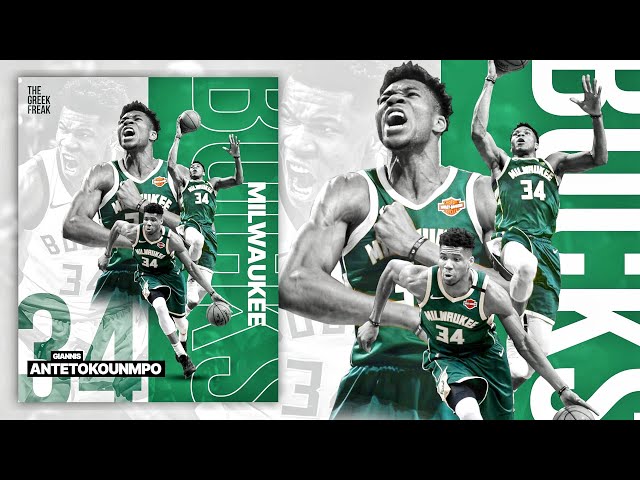 GIMP Tutorial : Sport Poster Design - Giannis Antetokounmpo