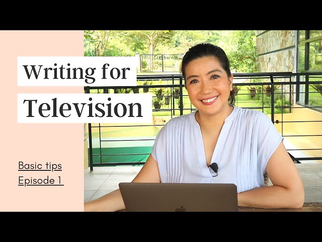 Tutorial: Writing for TV