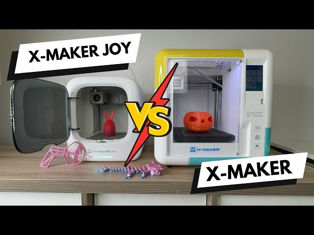 Joy vs. X-Maker 3D Printer: Which is the Best 3D Printer for Kids?