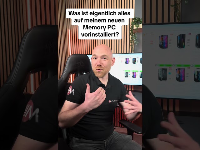 Was ist eigentlich alles auf meinem neuen Memory PC vorinstalliert? #memorymonday