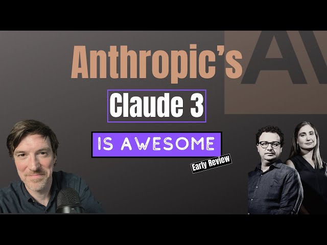 Claude 3 by Anthropic: Test Driving Opus, the ChatGPT Competitor