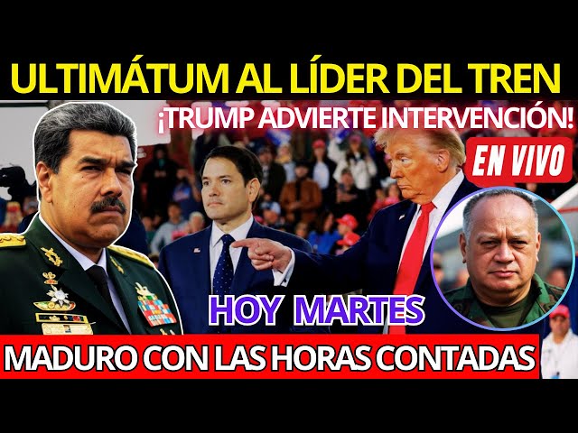 ¡ÚLTIMA HORA! TRUMP ENVÍA MENSAJE CONTUNDENTE A MADURO Y SU RED CRIMINAL