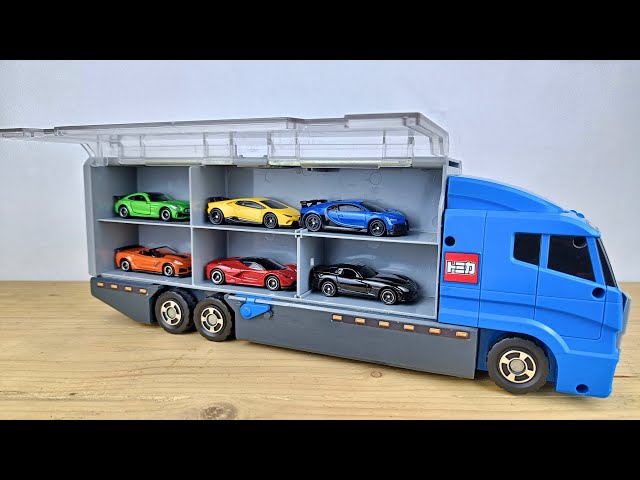 12 Types Cars Tomica ☆ Tomica miniature cars opened and stored in convoy!