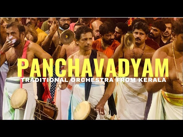 Traditional Orchestra from Kerala | Panchavadyam | Paramekavu | Thrisur Pooram | Melam | Kerala