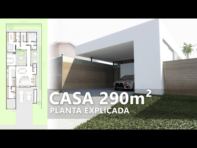 CASA TÉRREA DE 290m² TERRENO 12,5 x 35m | PROJETO DO ZERO CASA