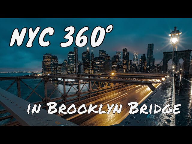 New York 360 - Shooting some pics at night - Brooklyn and Manhattan