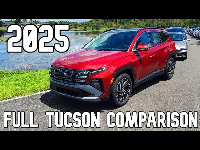 2025 Hyundai Tucson Model Comparison