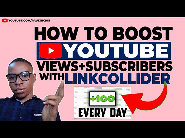 HOW TO: Boost YouTube Subscribers & Views With Linkcollider Tool