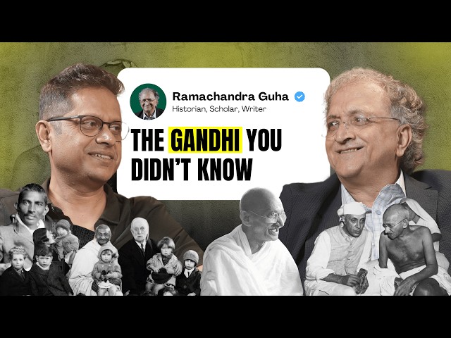 Stories about Gandhi's Unknown Side with Ramachandra Guha Part 1 | SparX by Mukesh Bansal