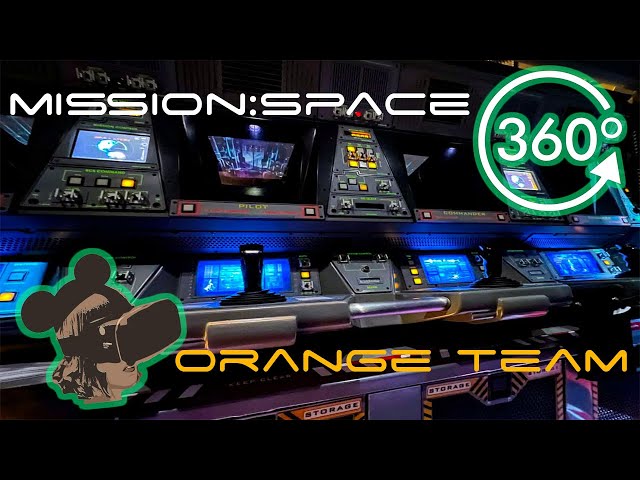 360º Ride on Mission:Space - Orange Team at EPCOT